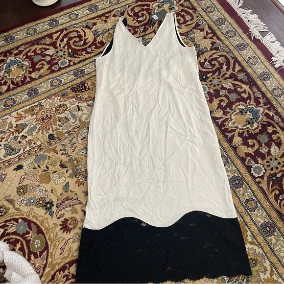 All saints Celeste Cream Satin Dress NWT - Picture 13 of 13